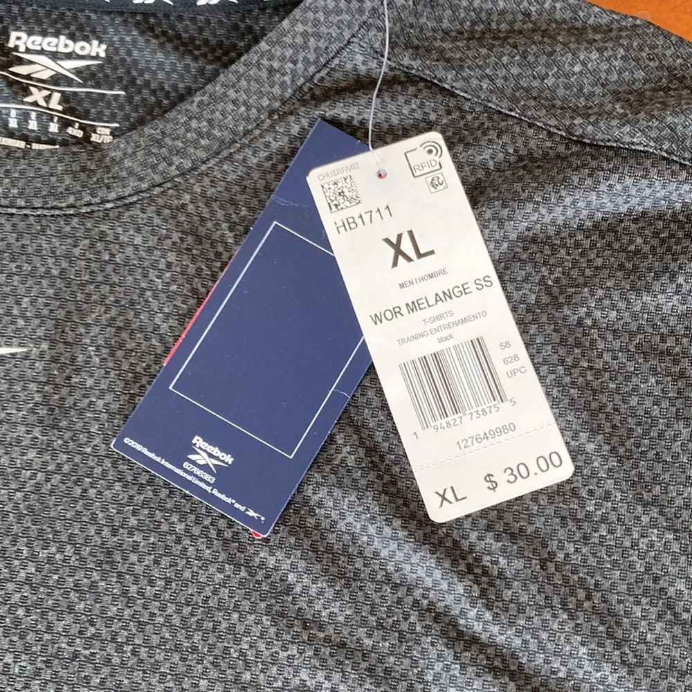 Reebok Short Sleeve Performance Tee - Picture 2 of 2